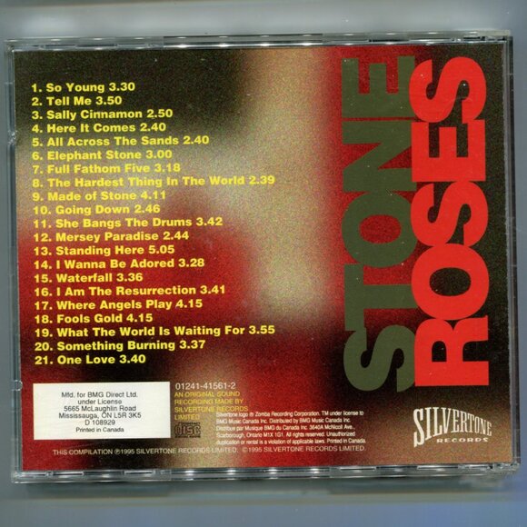 1995 The Complete Stone Roses CD - Picture 2 of 2